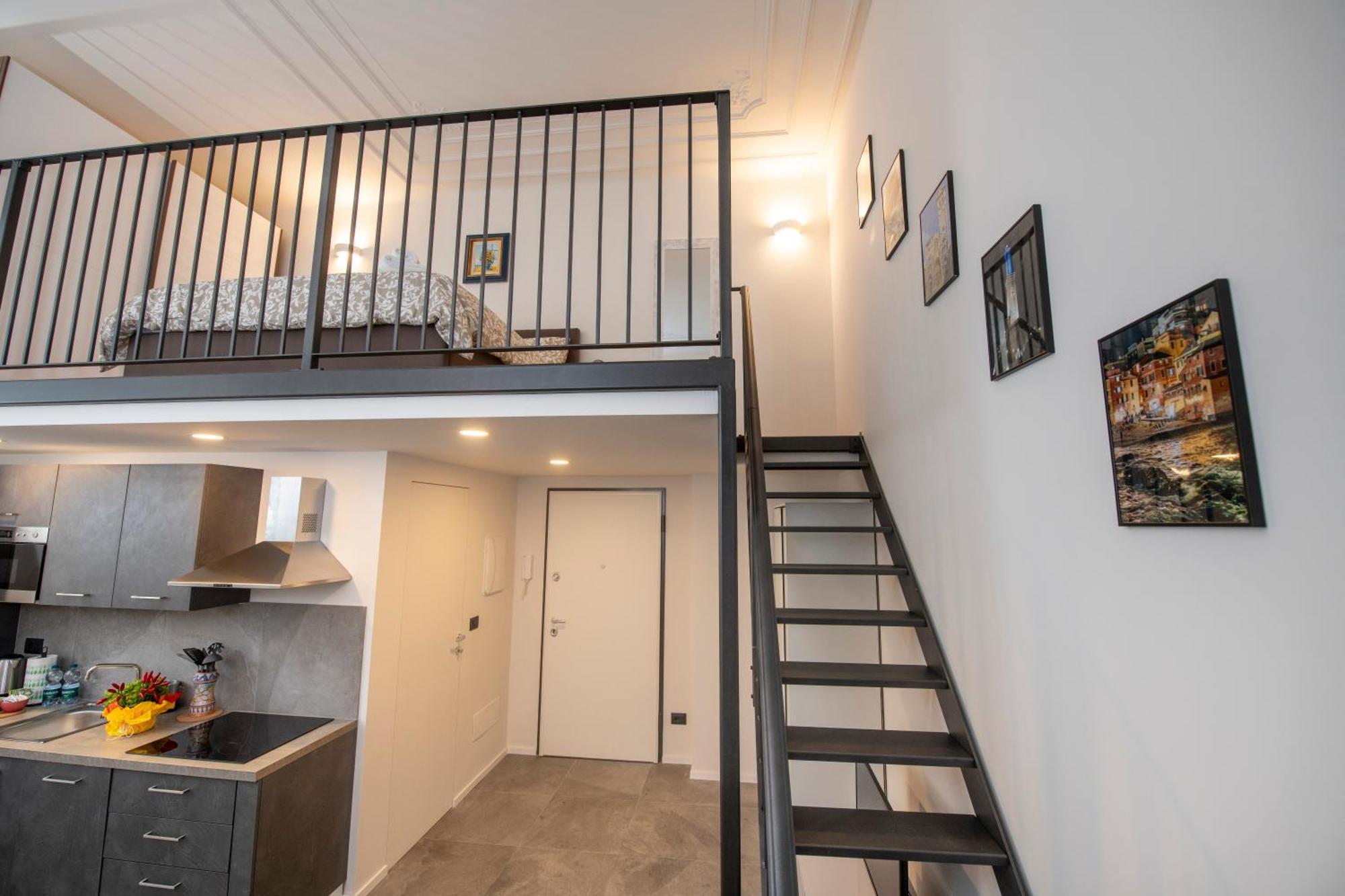 258 - The Loft In Largo Zecca - Luxury Nel Cuore Di Genova Eksteriør bilde